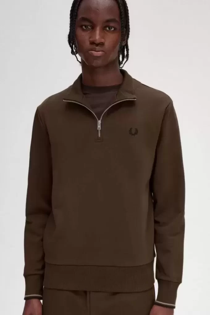 Sweats à demi-fermeture éclair pour hommes