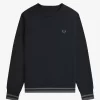 Sweats à détails côtelés pour hommes