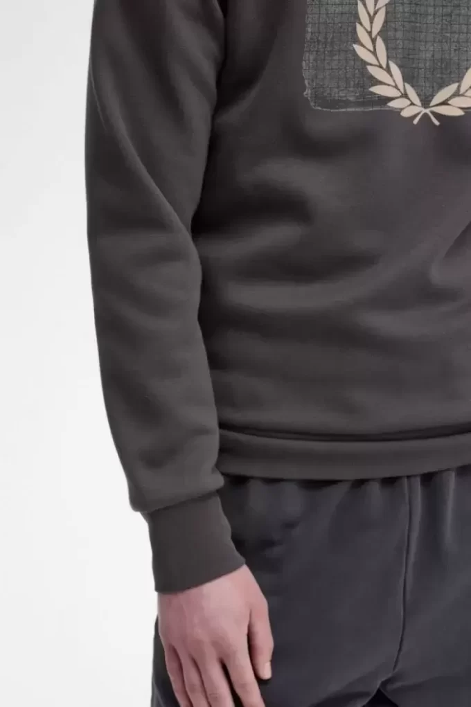 Sweats à imprimé graphique superposé pour hommes