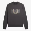 Sweats à imprimé graphique superposé pour hommes