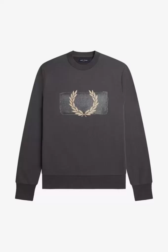 Sweats à imprimé graphique superposé pour hommes