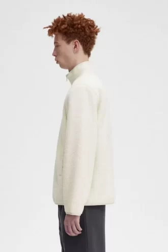 Sweats zippés en polaire borg pour homme