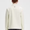Sweats zippés en polaire borg pour homme