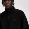 Sweats zippés en polaire borg pour homme