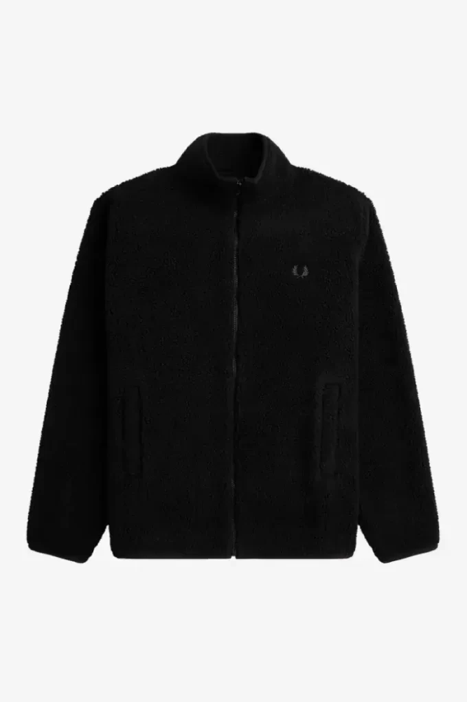Sweats zippés en polaire borg pour homme