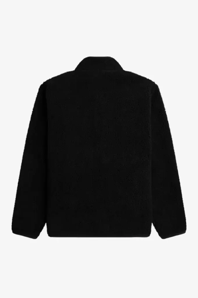 Sweats zippés en polaire borg pour homme