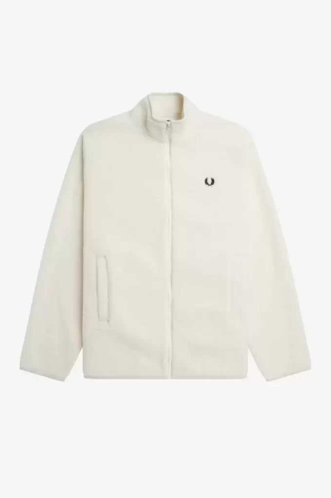 Sweats zippés en polaire borg pour homme