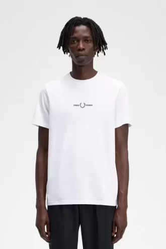 T-shirt brodé pour homme