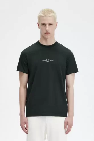 T-shirt brodé pour homme