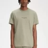 T-shirt brodé pour homme