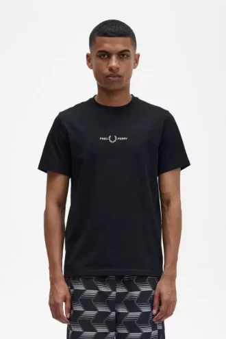 T-shirt brodé pour homme