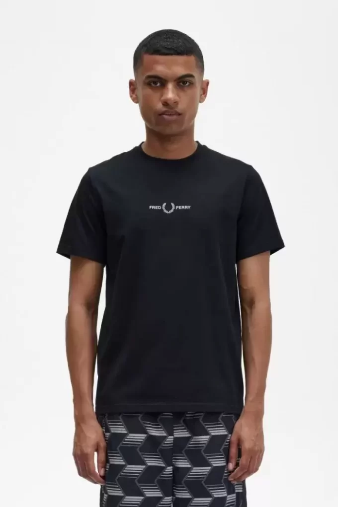 T-shirt brodé pour homme