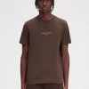 T-shirt brodé pour homme
