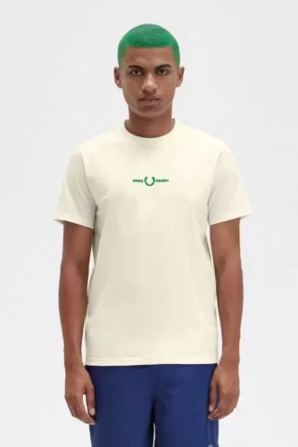 T-shirt brodé pour homme