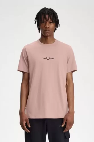 T-shirt brodé pour homme