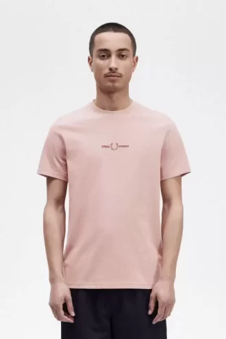 T-shirt brodé pour homme
