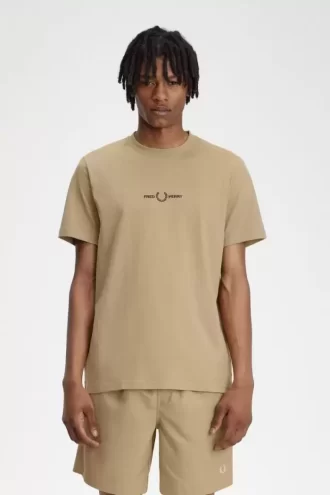 T-shirt brodé pour homme