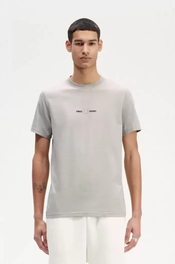 T-shirt brodé pour homme