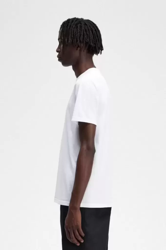 T-shirt brodé pour homme