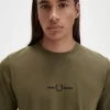 T-shirt brodé pour homme