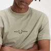 T-shirt brodé pour homme