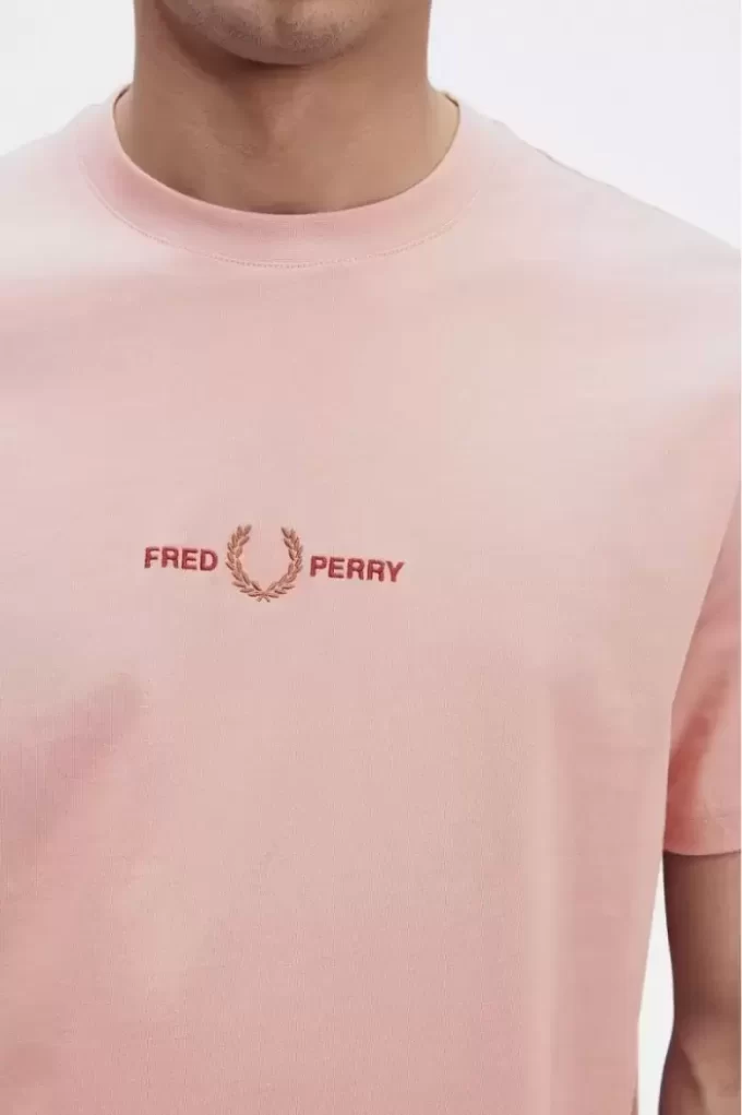 T-shirt brodé pour homme