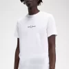 T-shirt brodé pour homme
