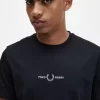 T-shirt brodé pour homme