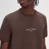 T-shirt brodé pour homme