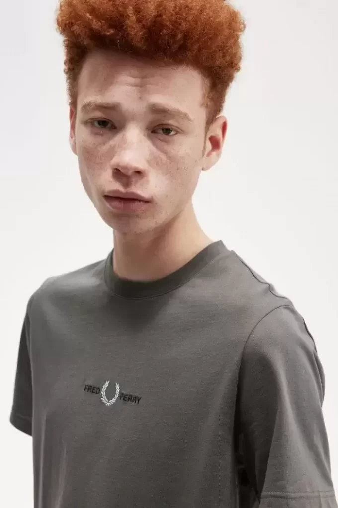 T-shirt brodé pour homme