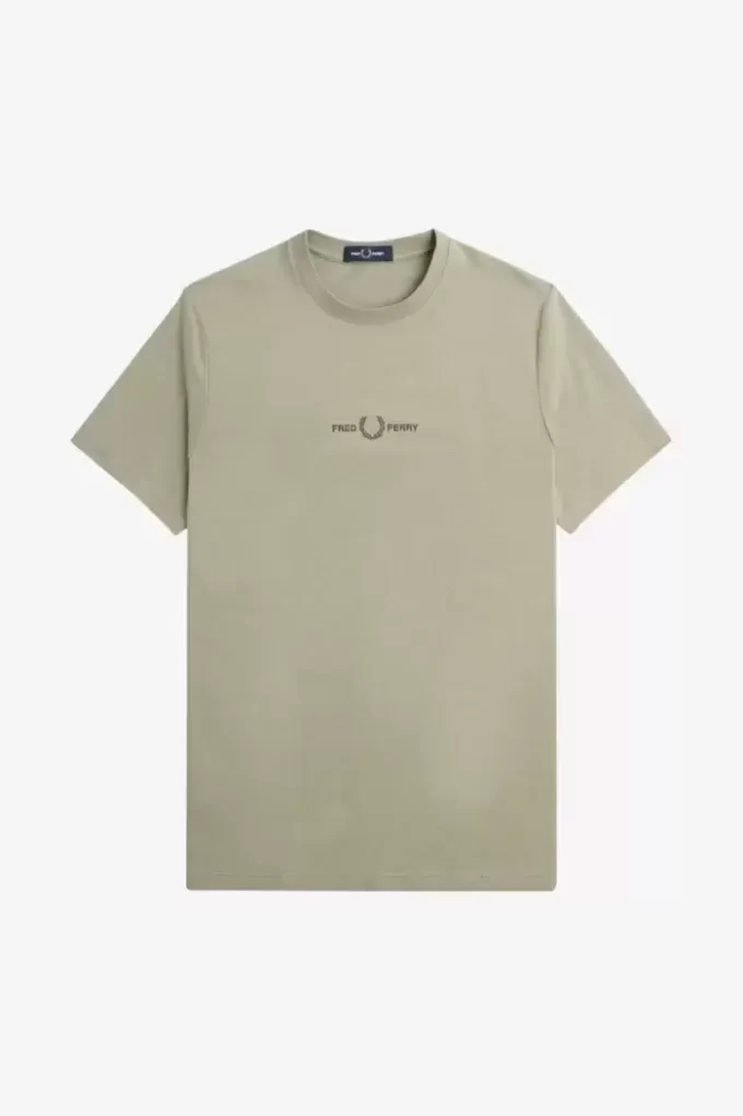 T-shirt brodé pour homme