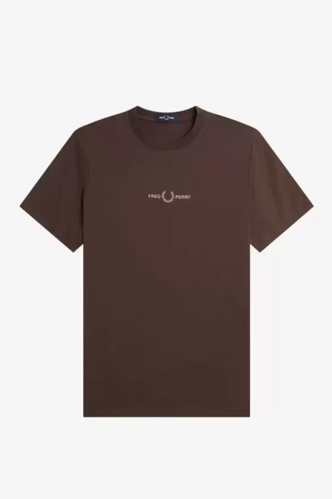 T-shirt brodé pour homme