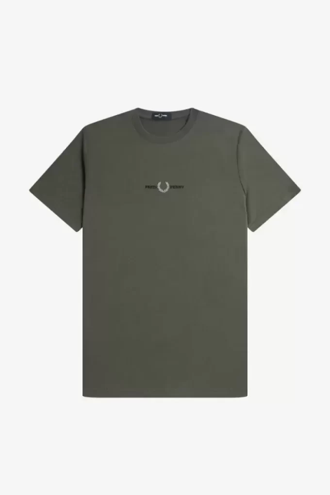 T-shirt brodé pour homme