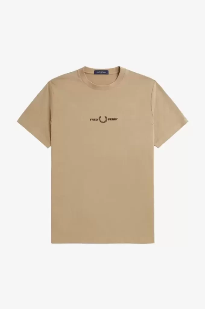 T-shirt brodé pour homme