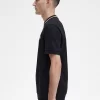 T-shirt col rond piqué pour homme