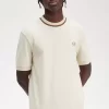 T-shirt col rond piqué pour homme