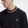 T-shirt col rond piqué pour homme