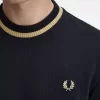 T-shirt col rond piqué pour homme