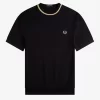 T-shirt col rond piqué pour homme
