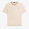 T-shirt col rond piqué pour homme
