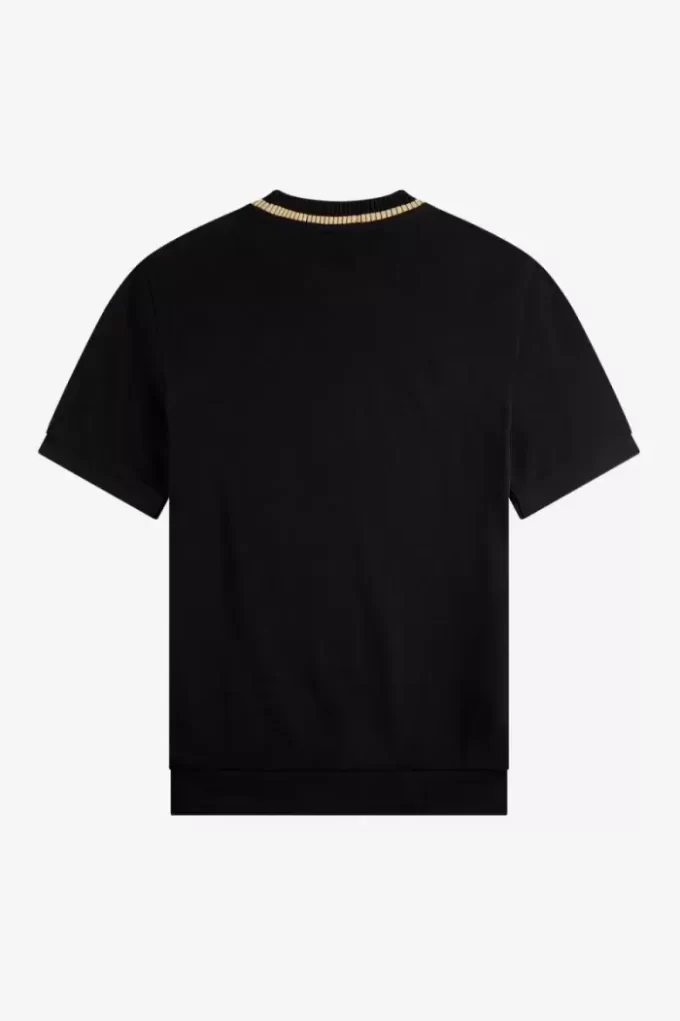 T-shirt col rond piqué pour homme