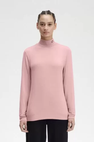 T-shirt col roulé pour femme