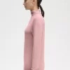 T-shirt col roulé pour femme
