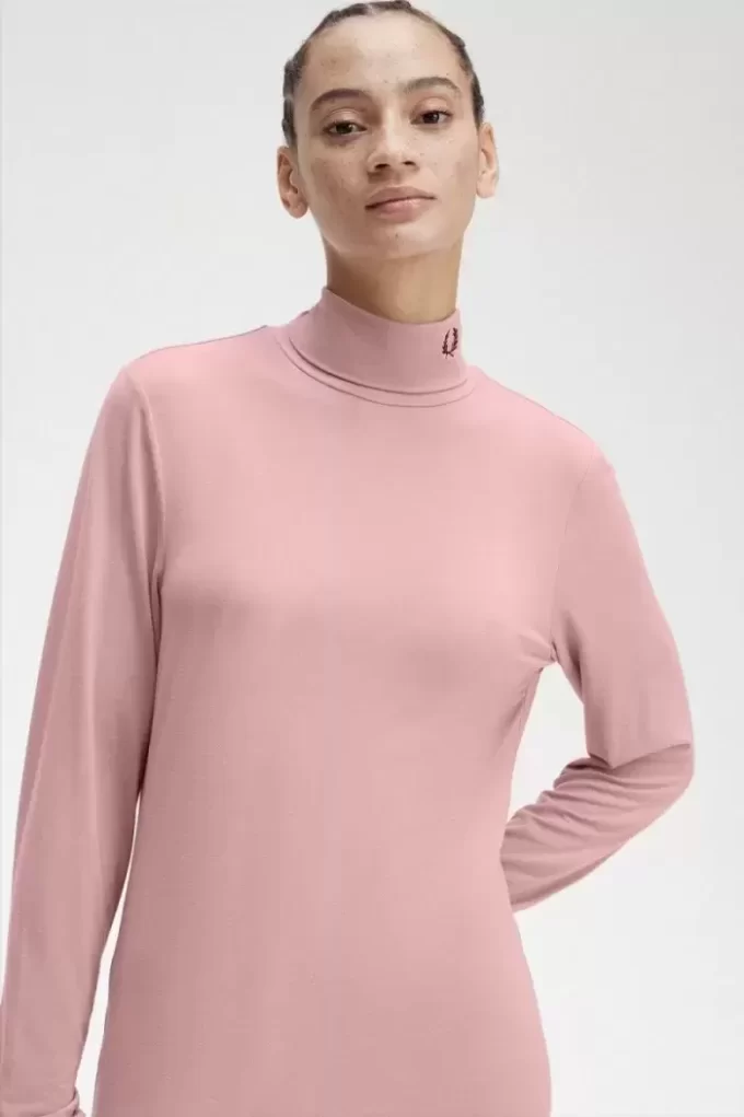 T-shirt col roulé pour femme