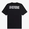 T-shirt décontracté pour homme avec patch imprimé