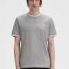 T-shirt à double pointe pour homme
