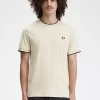 T-shirt à double pointe pour homme