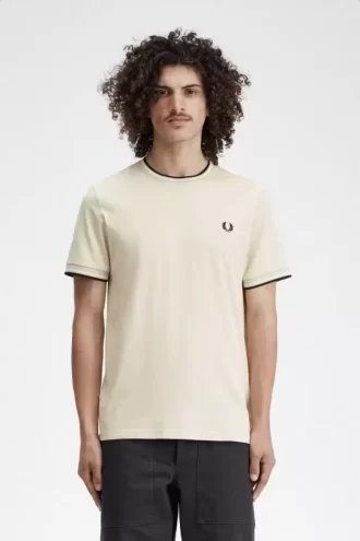 T-shirt à double pointe pour homme