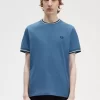 T-shirt à double pointe pour homme