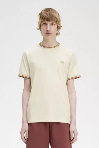 T-shirt à double pointe pour homme